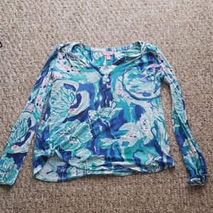 Blue long sleeve Lilly xxs